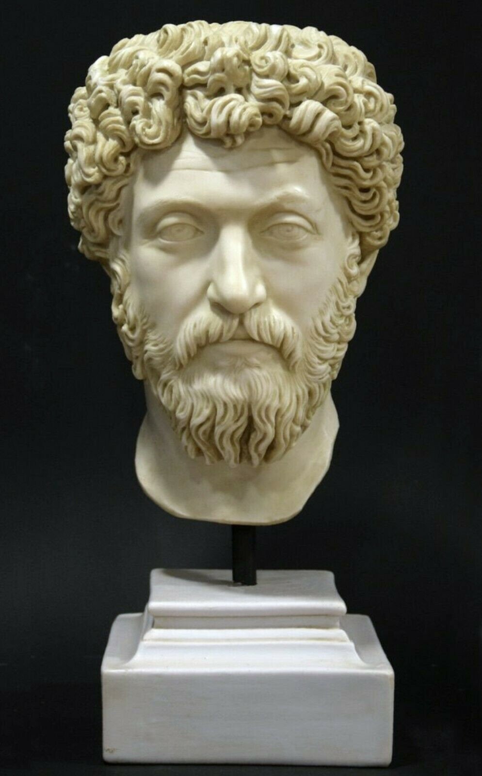 Marcus Aurelius Antoninus Augustus Bust Sculpture 22" Museum Quality www.Neo-Mfg.com