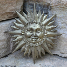 Load image into Gallery viewer, Celestial Sun Star Pendant Sculpture Wall plaque art decor www.NEO-MFG.com 6.75&quot;
