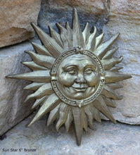 Load image into Gallery viewer, Celestial Sun Star Pendant Sculpture Wall plaque art decor www.NEO-MFG.com 6.75&quot;
