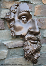 Load image into Gallery viewer, Marcus Aurelius Antoninus Augustus 3D Portrait Face Wall Plaque Sculpture Fragment 22&quot; Museum Quality www.Neo-Mfg.com
