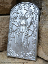 Load image into Gallery viewer, Hecate or Hekate triple goddess wall Sculpture www.Neo-Mfg.com 6&quot; alter moon
