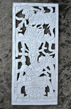 Load image into Gallery viewer, History Aztec Maya King Pakal Carved Sculpture Statue wall plaque 28&quot; Tall www.Neo-Mfg.com Wall art grand scale

