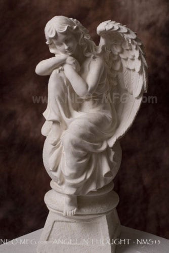 Angel resting of final Statue sculpture www.NEO-MFG.com 16"