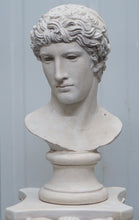 Load image into Gallery viewer, Roman Greek victorious Athlete Bust sculpture 17&quot; www.Neo-Mfg.com home decor Museum reproduction
