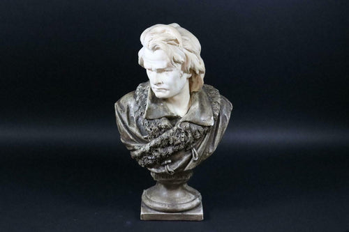 Musician Beethoven bust Sculpture www.Neo-Mfg.com home decor Museum Reproduction 17" composer Ludwig