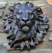 Load image into Gallery viewer, African lion wall Sculpture plaque 18&quot; www.Neo-Mfg.com Grand size
