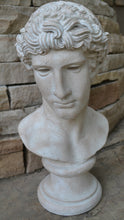 Load image into Gallery viewer, Roman Greek victorious Athlete Bust sculpture 17&quot; www.Neo-Mfg.com home decor Museum reproduction
