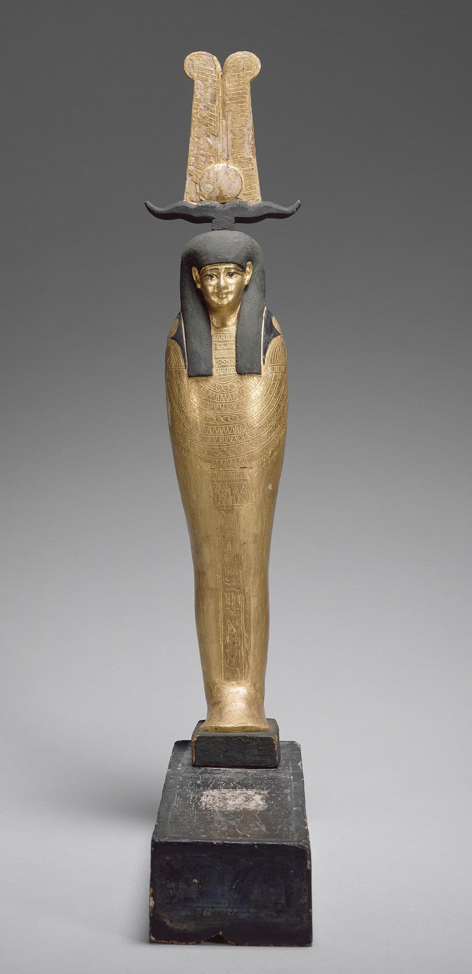 History Egyptian Ptah-Sokar-Osiris statue hieroglyph Sculptural www.Neo-Mfg.com 10"