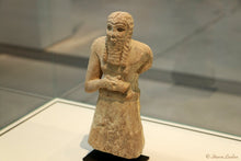 Load image into Gallery viewer, Mesopotamia Pray man Ginak at Edine Fragment art Sculpture 10&quot; www.Neo-Mfg.com Museum reproduction
