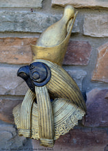 Load image into Gallery viewer, History Egyptian Horus Falcon God Fragment carving Sculptural wall relief plaque www.Neo-Mfg.com 10&quot;

