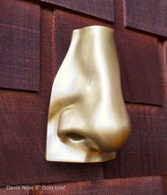 Load image into Gallery viewer, Roman Michelangelo large David Eye, Nose or mouth face Plaque Sculpture  www.Neo-Mfg.com museum reproduction Brucciani sold as EACH
