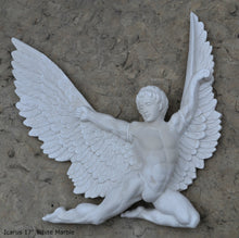 Load image into Gallery viewer, Angel ICARUS Greek Roman Sculptural wall relief carving plaque Statue www.Neo-Mfg.com 17&quot;
