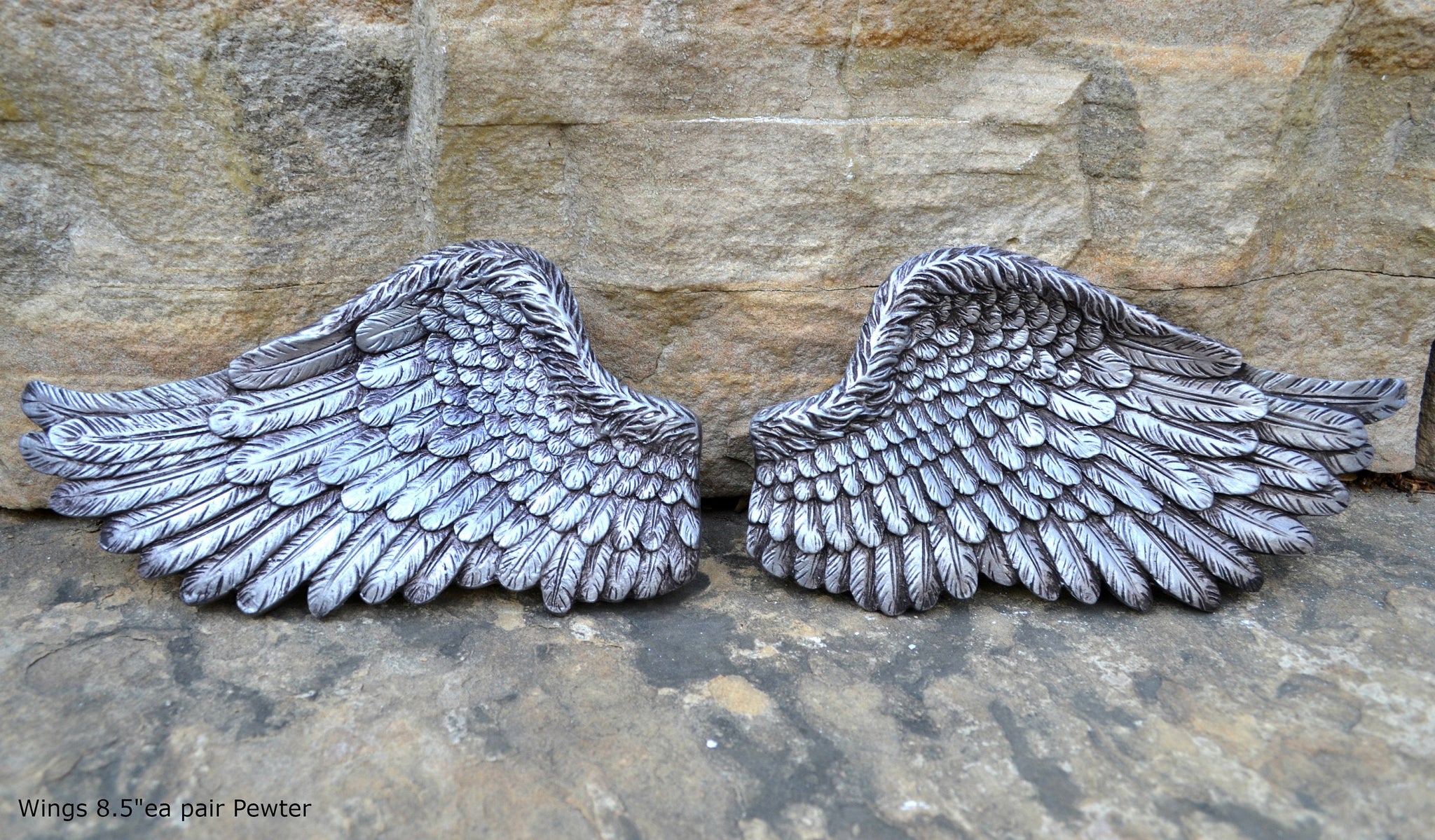 Angel Wings wall sculpture statue plaque www.Neo-Mfg.com 8.5 Angel Wings wall sculpture statue plaque www.Neo-Mfg.com 8.5