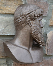 Load image into Gallery viewer, Roman Greek Poseidon bust  Sculpture 10&quot; www.Neo-Mfg.com home decor Museum Reproduction
