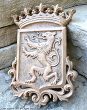 Load image into Gallery viewer, Decor Coat of Arms Lion wall plaque sign 14&quot; www.Neo-Mfg.com home garden decor art medieval
