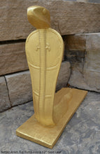 Load image into Gallery viewer, History Egyptian Netjer-Ankh Tut Tomb Artifact  Sculpture Statue 12&quot; www.Neo-Mfg.com Museum Replica cobra snake

