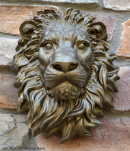 Load image into Gallery viewer, African lion wall Sculpture plaque 12&quot; www.Neo-Mfg.com art decor
