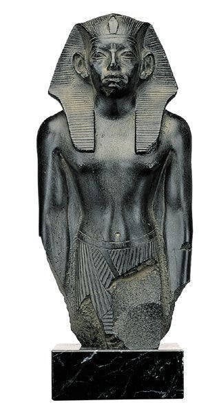 History Egyptian Amenemhat III Sculptural relief statue www.Neo-Mfg.com 8.5" no base
