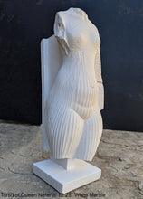 Load image into Gallery viewer, History Egyptian Torso of Queen Nefertiti 12.25&quot; 2 Tone  Sculpture museum reproduction art 12&quot; www.Neo-Mfg.com home decor relief
