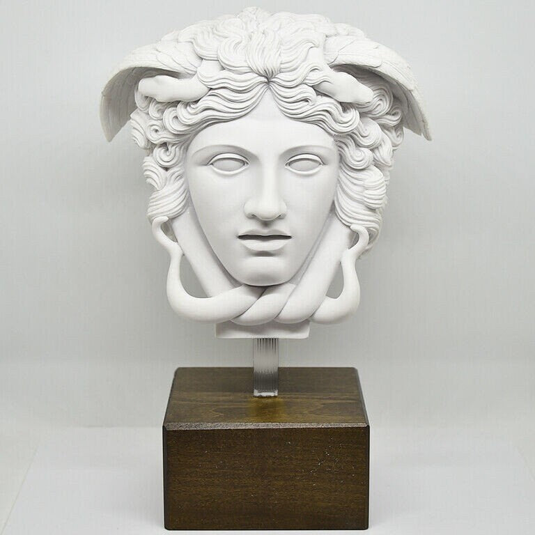 History Medusa Rondanini Bust design Artifact Carved Sculpture Statue 11
