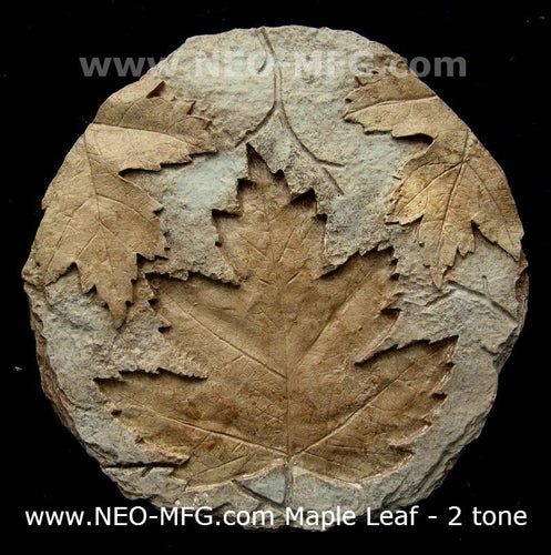 MAPLE LEAF wall Art Sculpture Frieze Plaque Home decor 11" neo-mfg