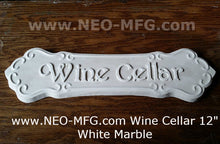Load image into Gallery viewer, Decor WINE CELLAR wall plaque sign 12&quot; www.Neo-Mfg.com
