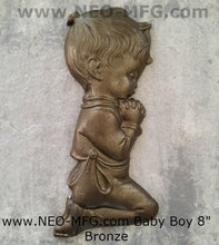 Load image into Gallery viewer, Child Baby boy Sculpture Plaque 8&quot; Neo-Mfg
