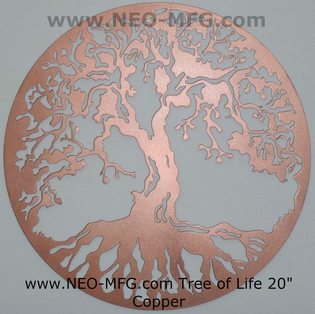 Nature Tree of Life wall Art Sculpture Frieze Plaque Home decor 20" www.neo-mfg.com