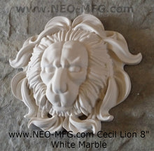 Load image into Gallery viewer, Cecil African lion memorial wall Sculpture plaque 8&quot; Tribute www.Neo-Mfg.com
