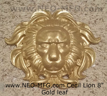 Load image into Gallery viewer, Cecil African lion memorial wall Sculpture plaque 8&quot; Tribute www.Neo-Mfg.com
